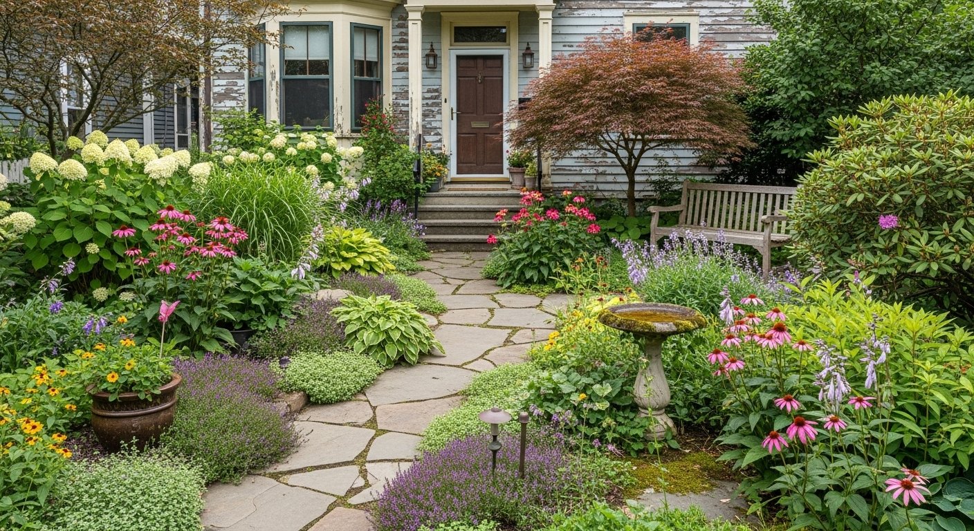 How to Decor Front Yard Garden