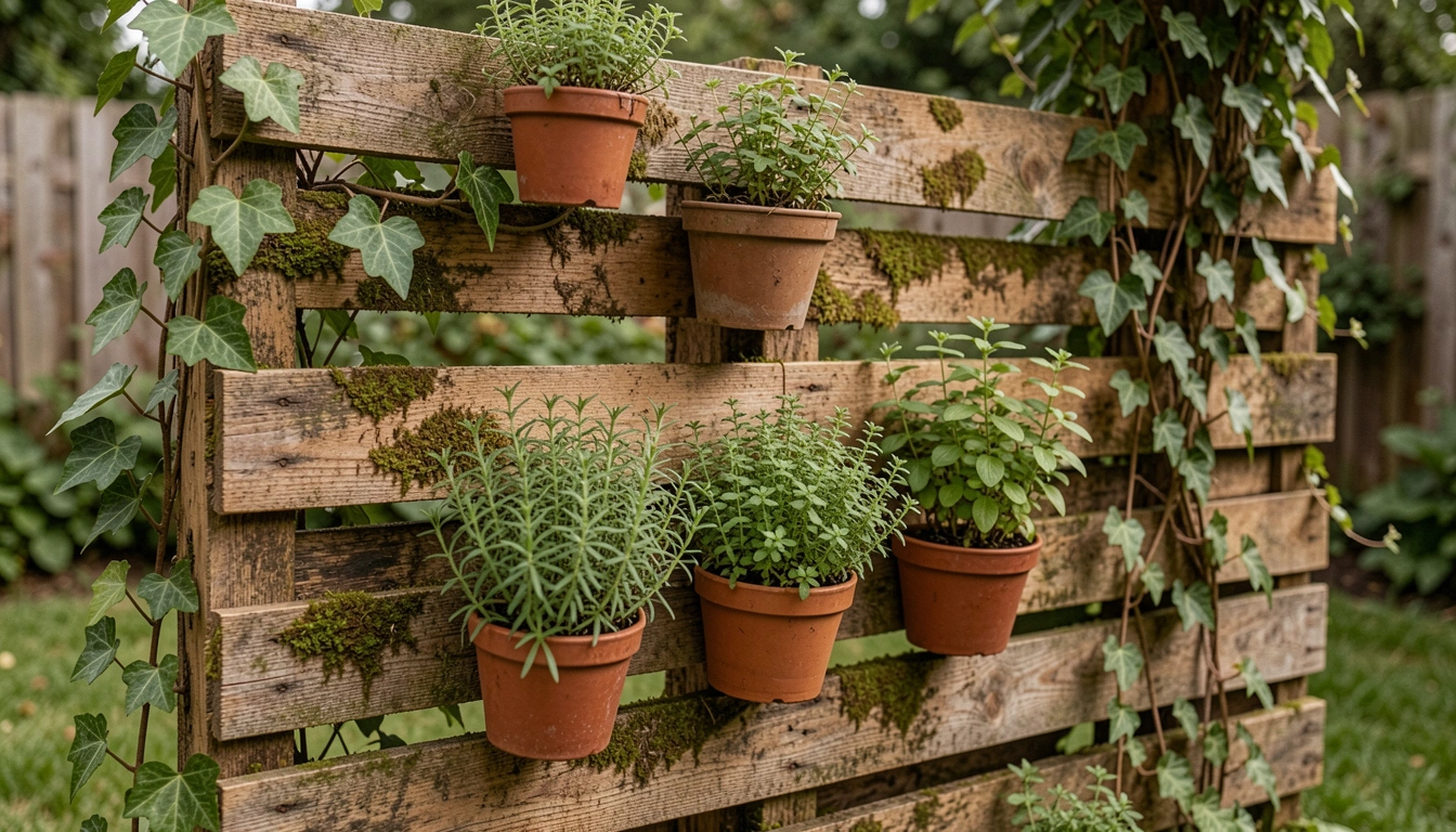 17 Garden Wooden Wall Designs with Rustic Charm