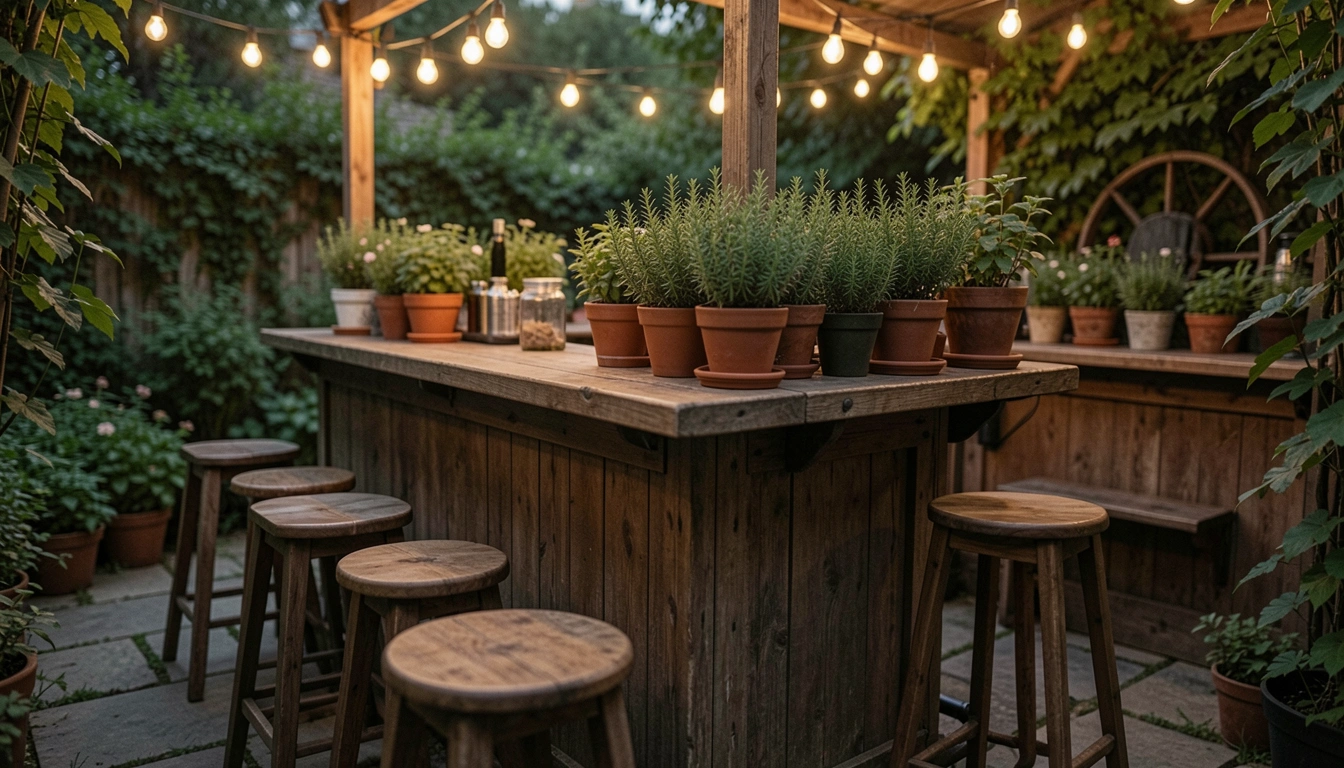 10 Garden Bar Lounge Ideas for Relaxing Nights