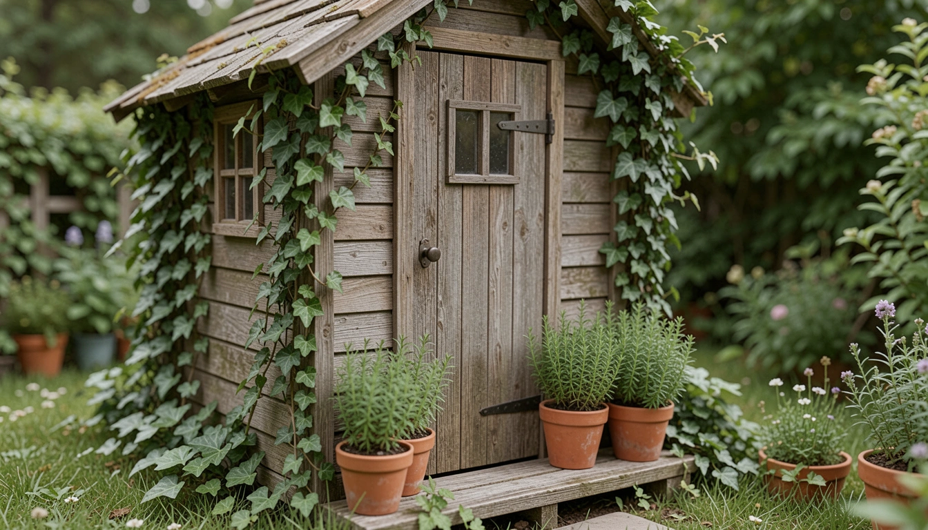 17 Tiny Cottage Garden Sheds for Small Yards