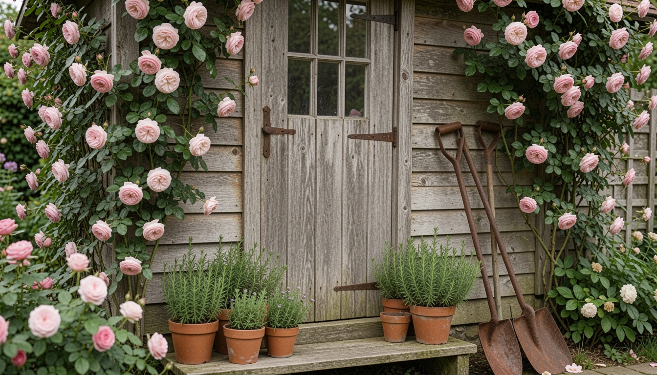 10 English Cottage Garden Sheds Full of Charm
