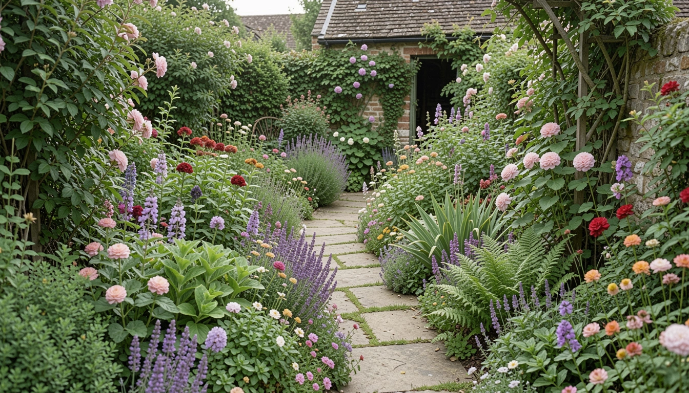 How to Make Cottage Garden Colorful